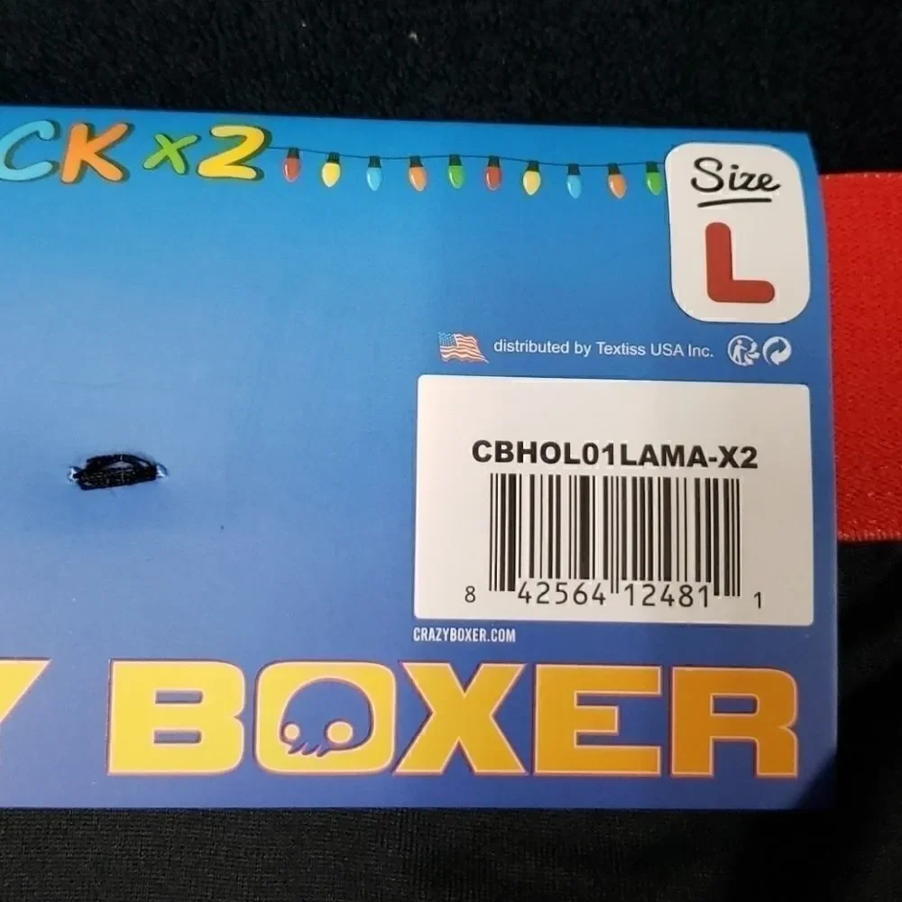 Crazy Boxer new package